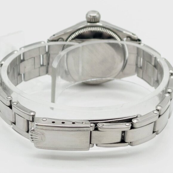 ROLEX OYSTER PERPETUAL BLUE Ladies Watch SERVICED